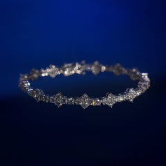 Moissanite Spike Bracelet