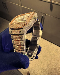 41mm Yellow two Tone Santos