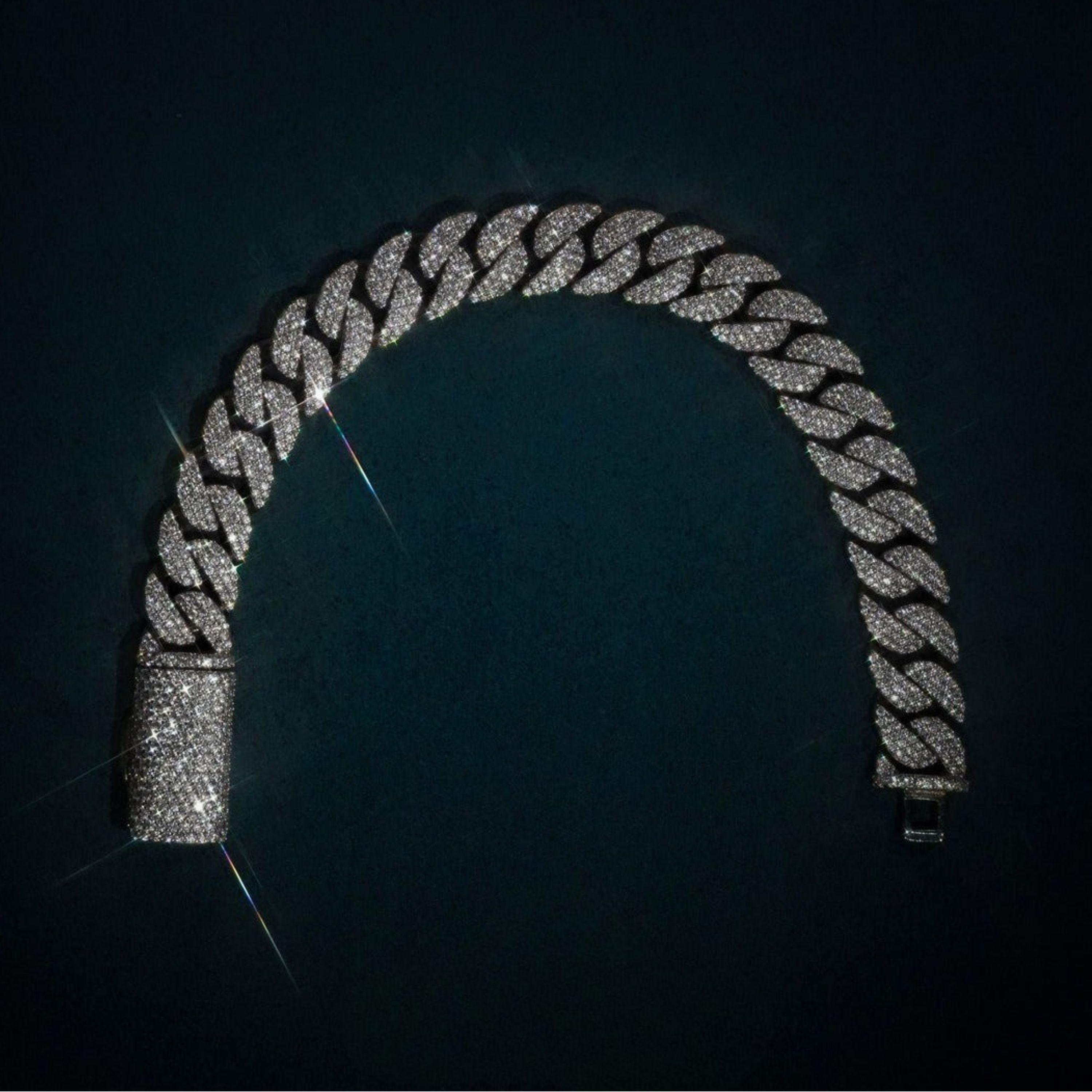 Moissanite Miami Cuban Bracelet [10mm]