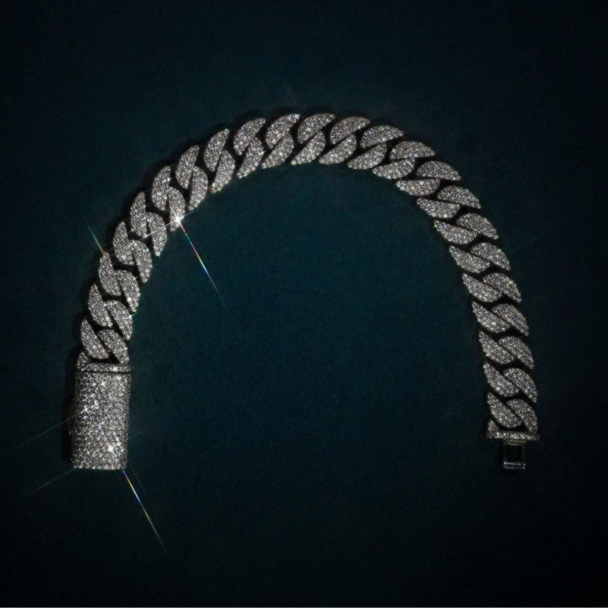 Moissanite Miami Cuban Bracelet [10mm]