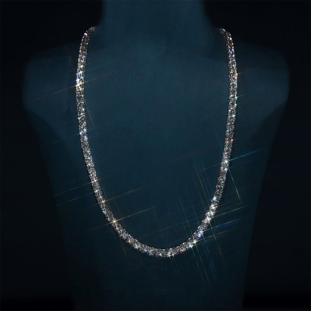 Moissanite Tennis Chain [5MM]