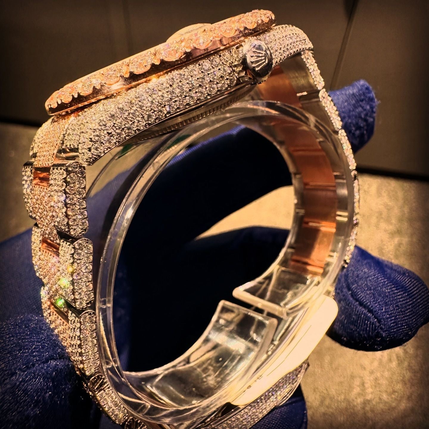 41MM Rose Two Tone Date Just