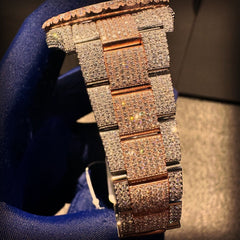 41MM Rose Two Tone Date Just