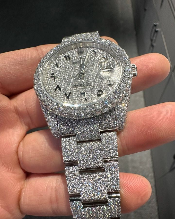 41mm Arabic Numeral white Gold DateJust