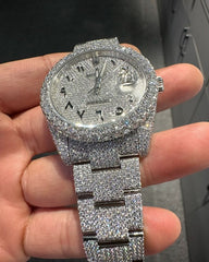 41mm Arabic Numeral white Gold DateJust