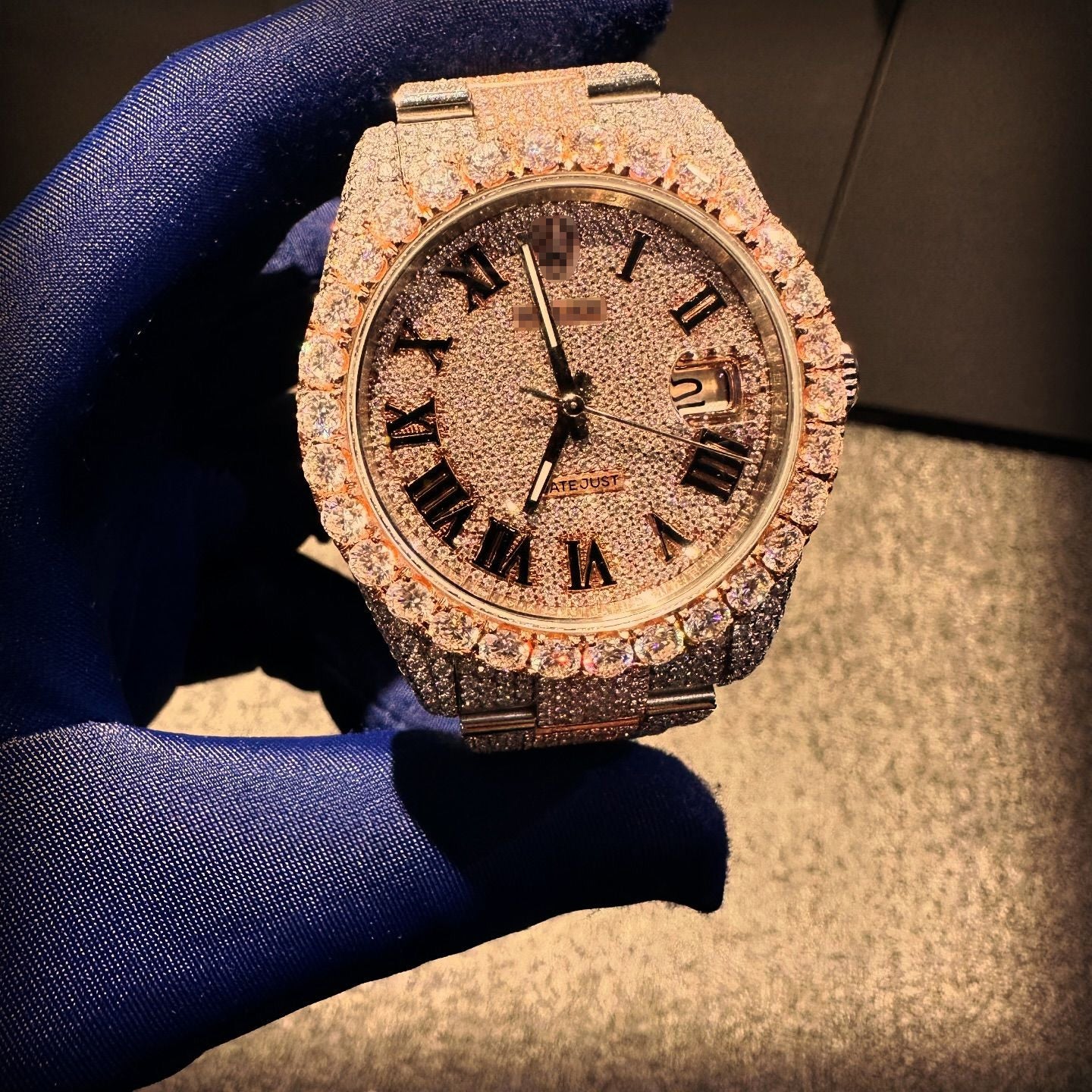 41MM Rose Two Tone Date Just