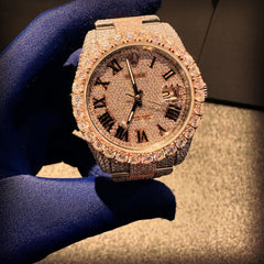 41MM Rose Two Tone Date Just