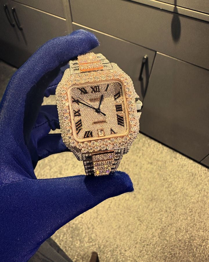 41mm Yellow two Tone Santos