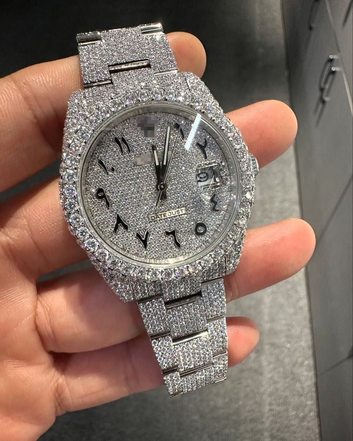 41mm Arabic Numeral white Gold DateJust