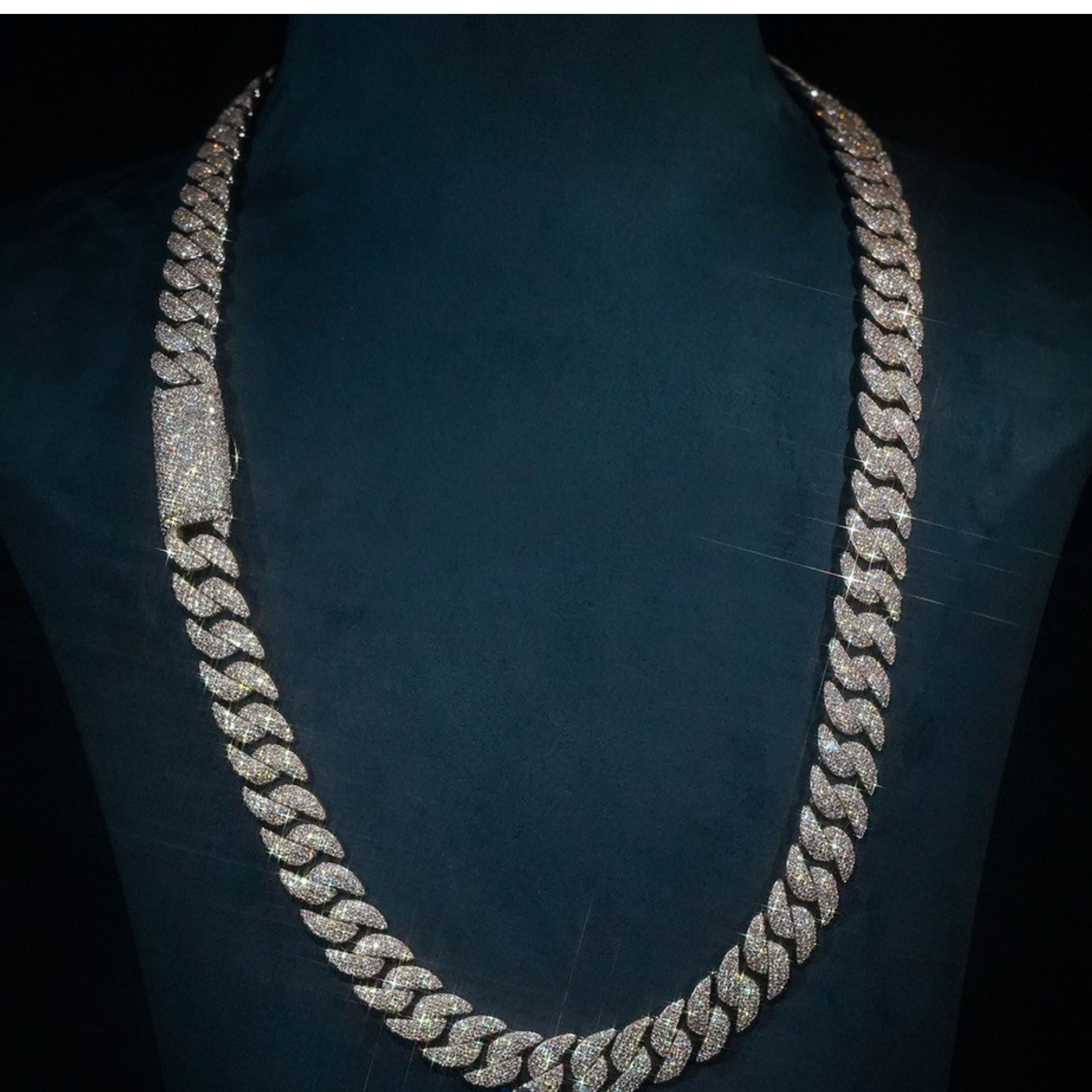 Moissanite Miami Cuban Chain [10mm]