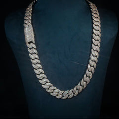 Moissanite Miami Cuban Chain [14mm]